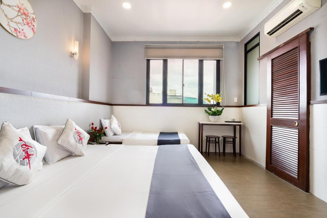 Van Hoa Hotel Ho Chi Minh-stad Buitenkant foto