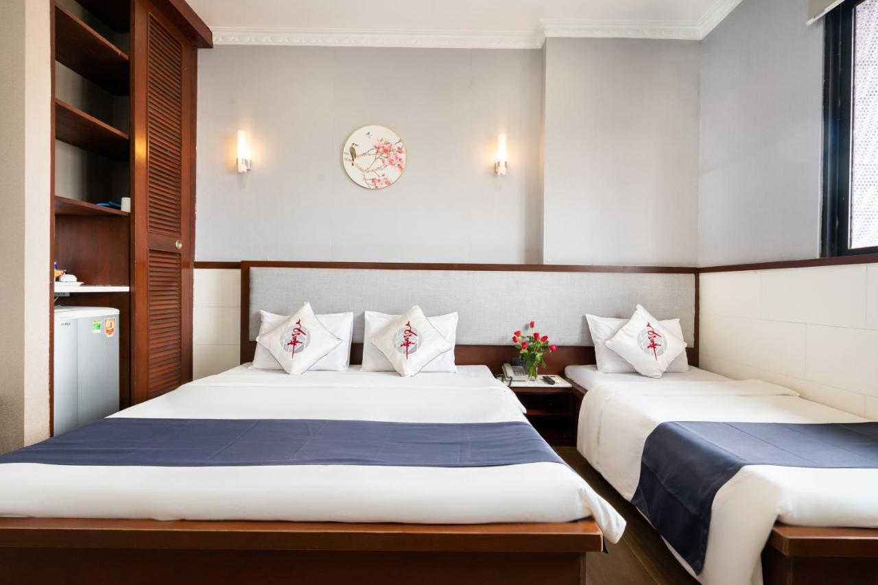 Van Hoa Hotel Ho Chi Minh-stad Buitenkant foto