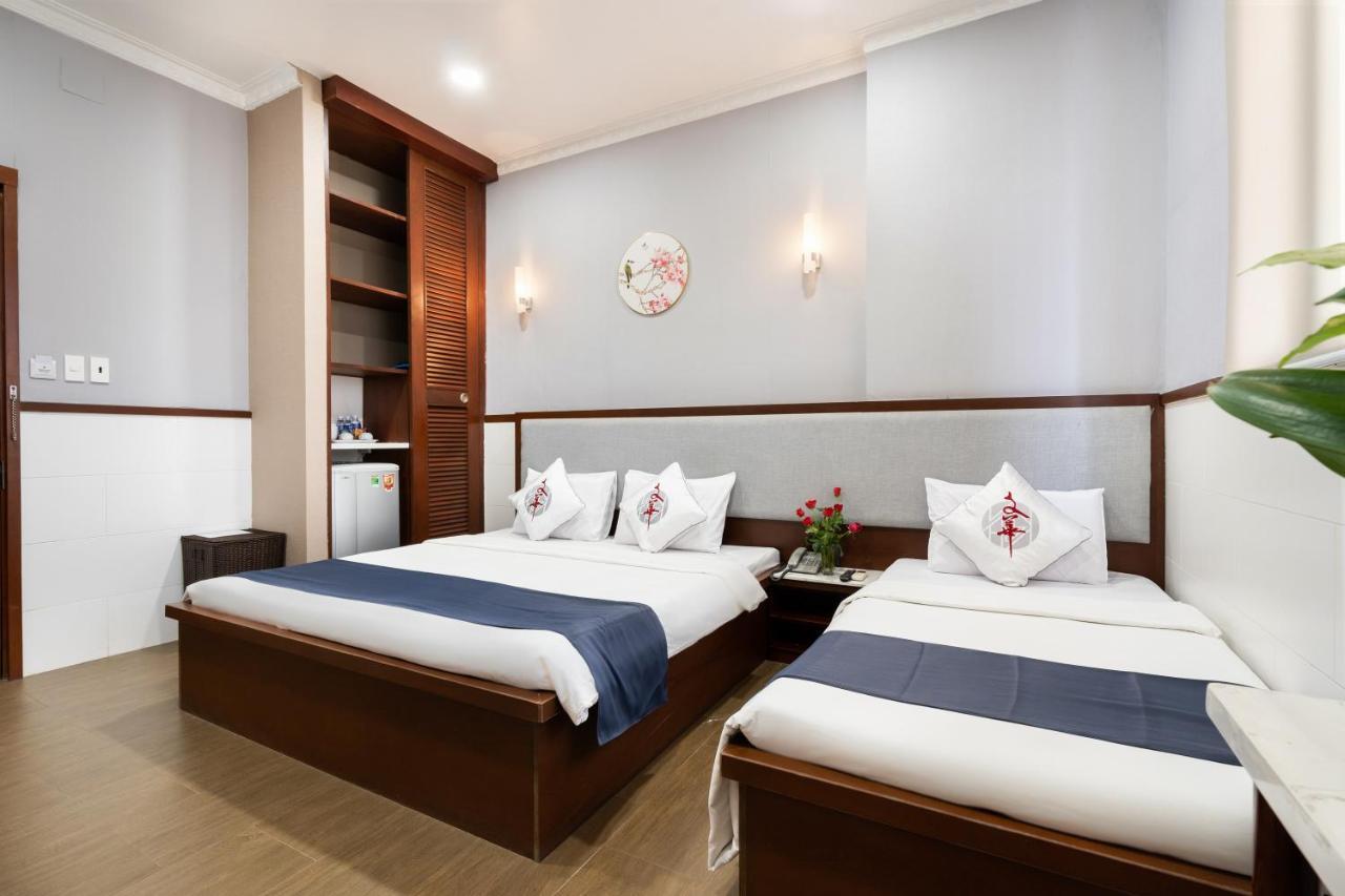 Van Hoa Hotel Ho Chi Minh-stad Buitenkant foto