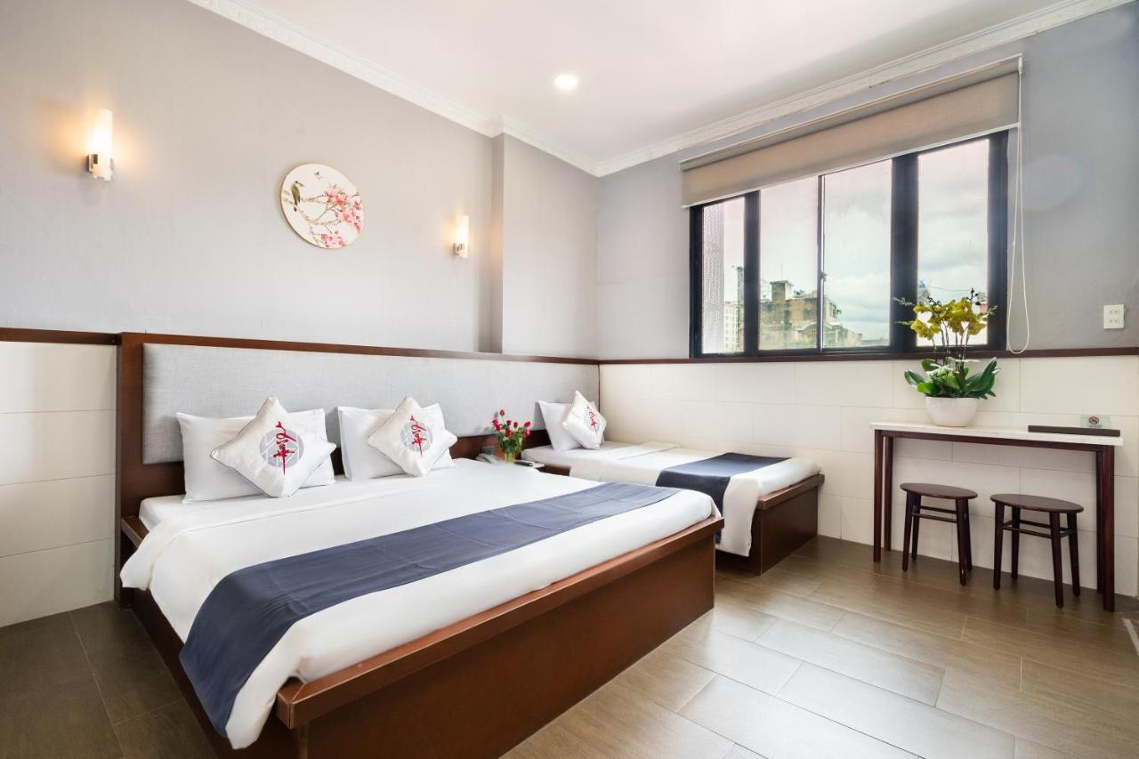 Van Hoa Hotel Ho Chi Minh-stad Buitenkant foto