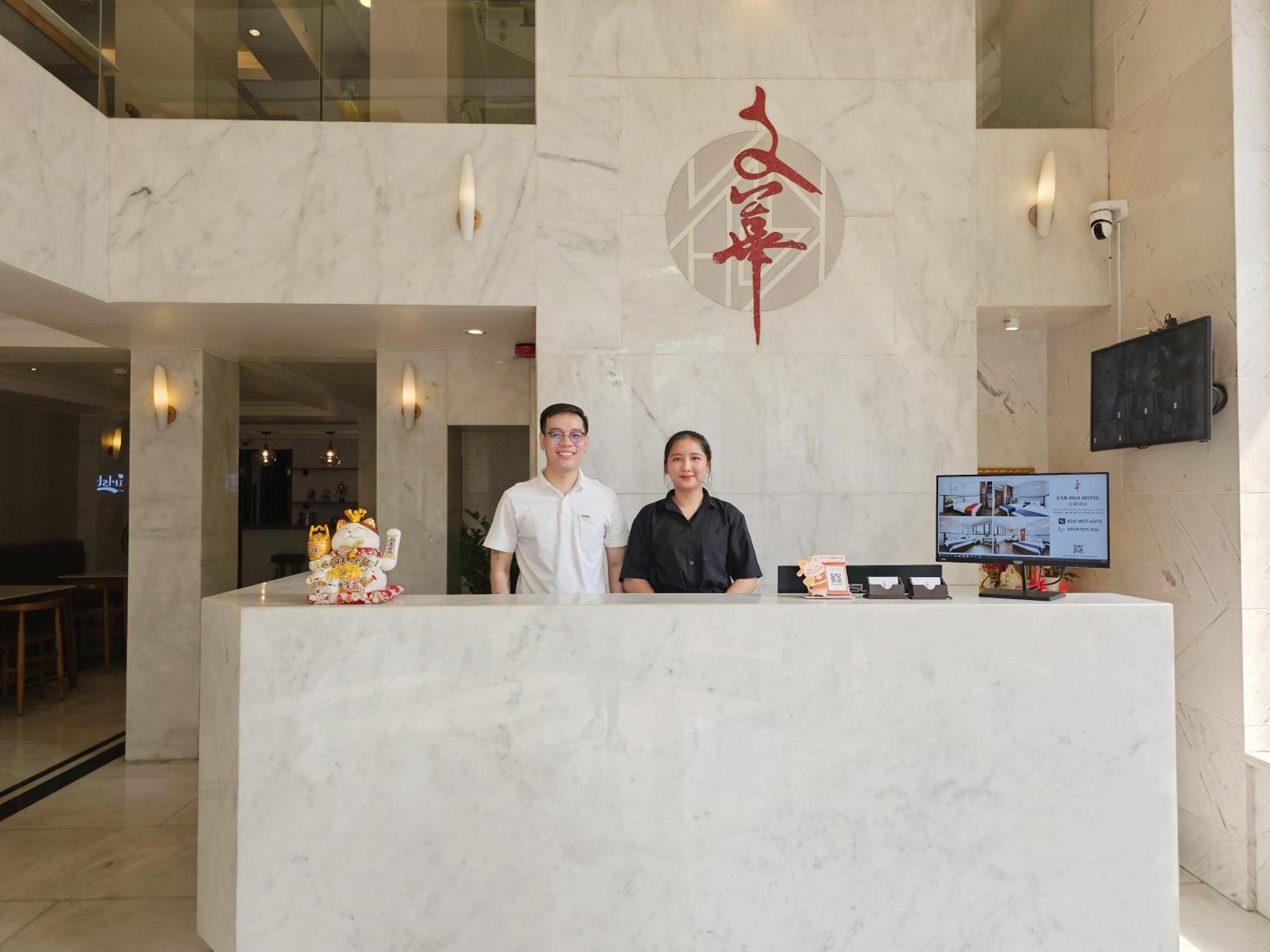Van Hoa Hotel Ho Chi Minh-stad Buitenkant foto