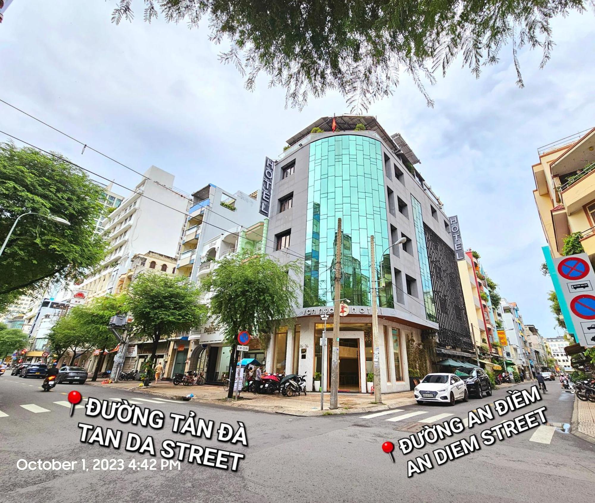 Van Hoa Hotel Ho Chi Minh-stad Buitenkant foto