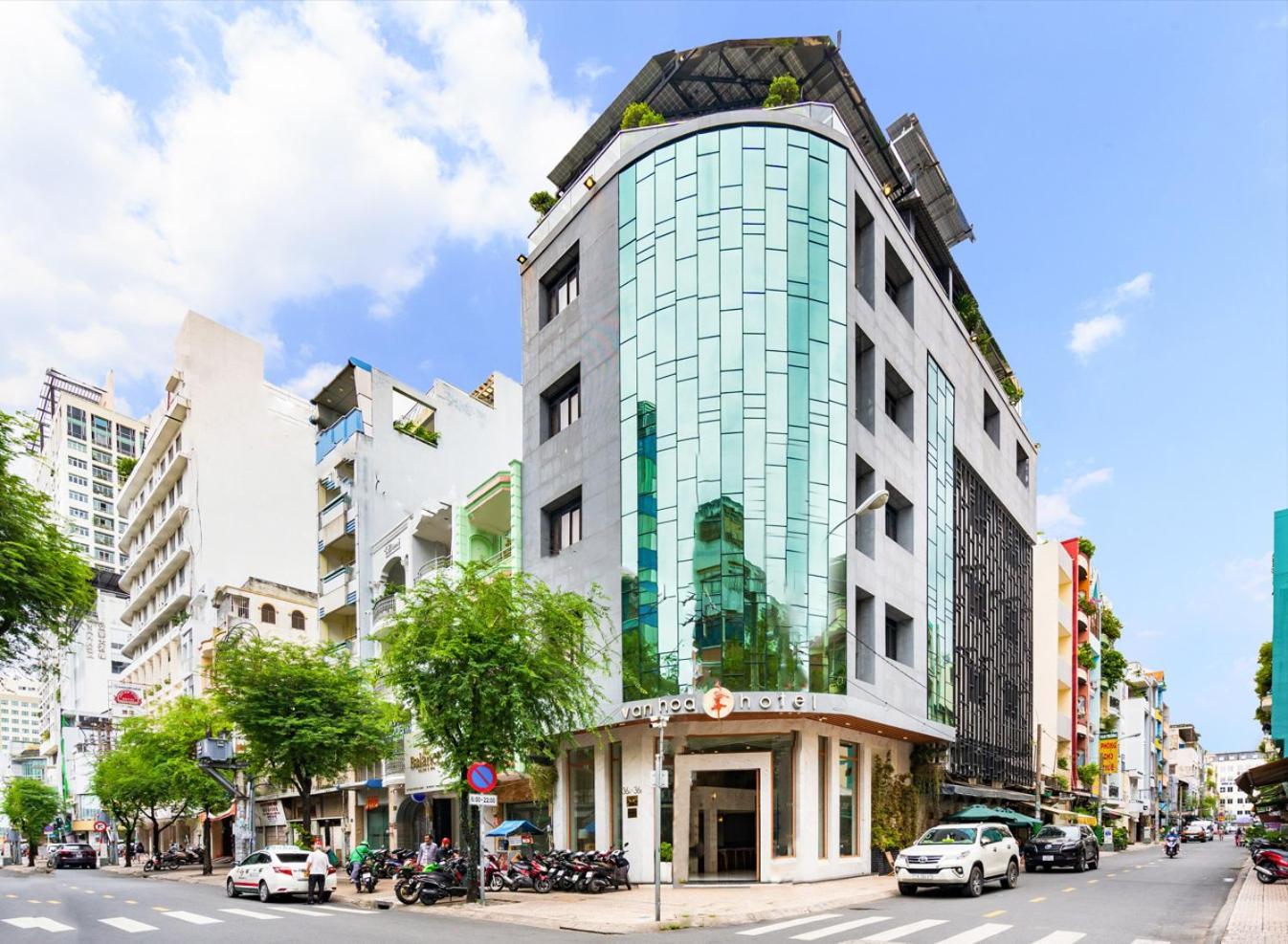 Van Hoa Hotel Ho Chi Minh-stad Buitenkant foto