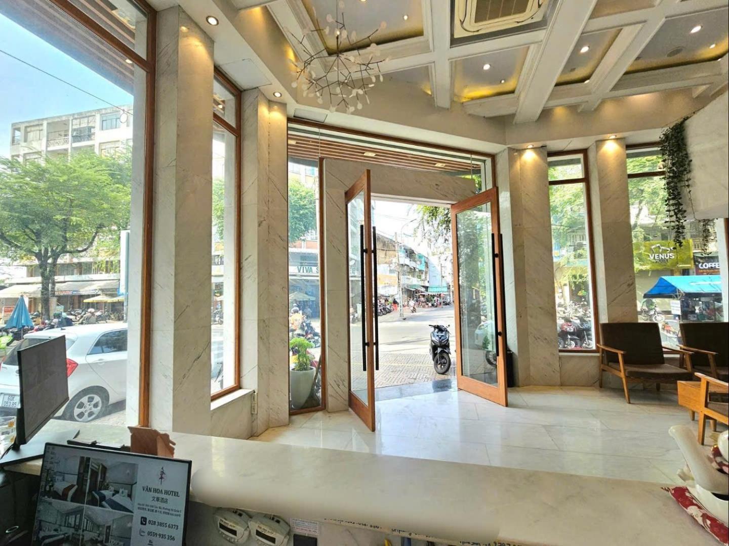 Van Hoa Hotel Ho Chi Minh-stad Buitenkant foto