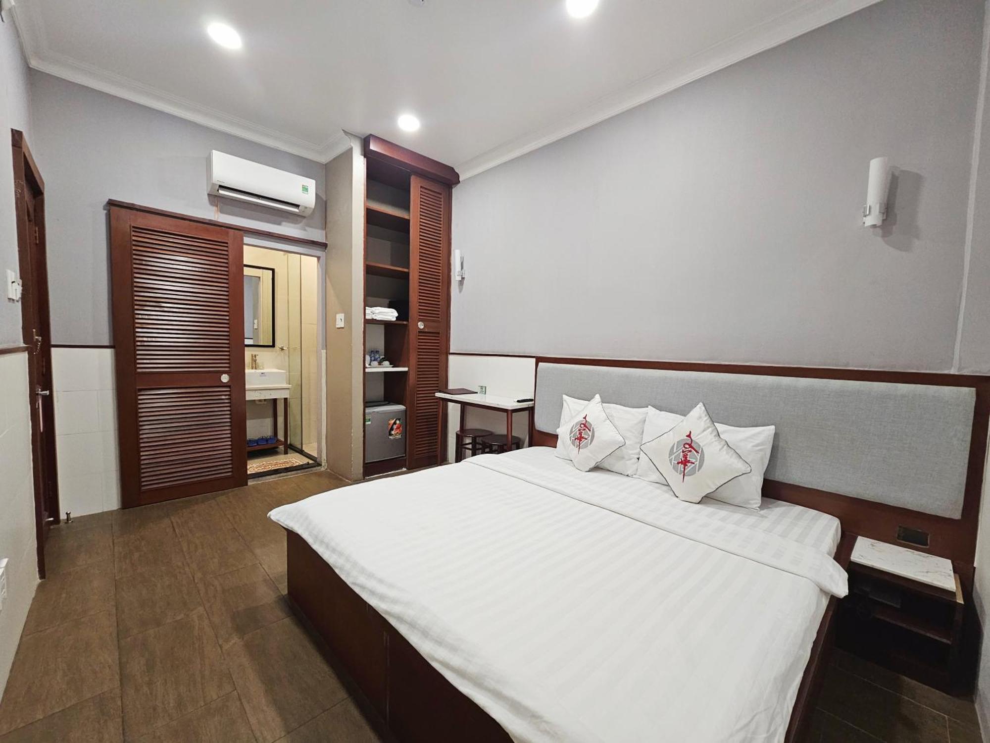 Van Hoa Hotel Ho Chi Minh-stad Kamer foto
